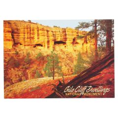 GIla Cliff Dwellings National Monument Postcard - Photo