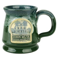 John Muir National Hist. Site Footed Mug