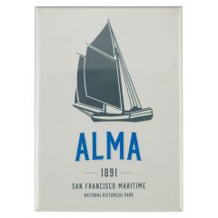 San Francisco Maritime National Hist. Park Magnet - Alma Logo