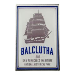 San Francisco Maritime National Hist. Park Pin - Balclutha Logo