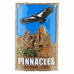 Pinnacles National Park Hiking Stick Medallion - Condor