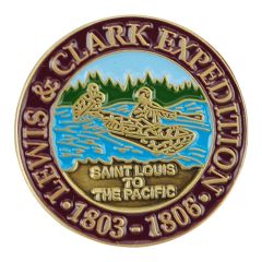 Lewis & Clark National Hist. Trail Pin - St Louis to the Pacific