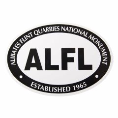 Alibates Flint Quarries National Monument Sticker - Mini Oval