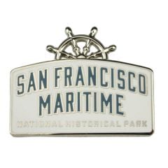 San Francisco Maritime National Hist. Park Pin - Kingspoke Logo