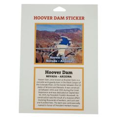 Lake Mead National Rec. Area Hoover Dam Park Sticker