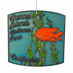 Channel Islands National Park Metal Ornament - Garibaldi