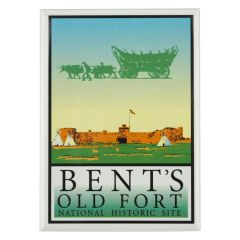 Bent's Old Fort National Hist. Site Magnet - Logo