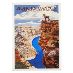 Bighorn Canyon National Rec. Area Magnet - Illustration