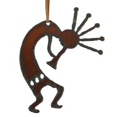 Metal Kokopelli Ornament