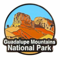 Guadalupe Mountains National Park Hiking Stick Medallion - Color