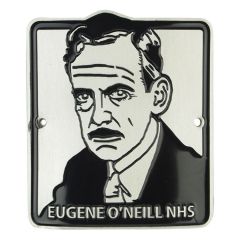 Eugene O'Neill National Hist. Site Hiking Stick Medallion - Portrait