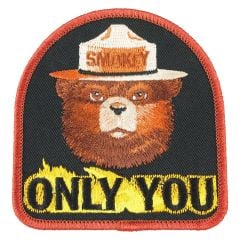 Smokey Bear Embroidered Patch - Only You