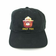 Smokey Bear Organic Cotton Ball Cap - Black