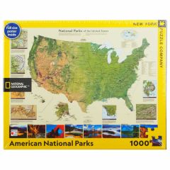 National Geographic National Park Map Puzzle