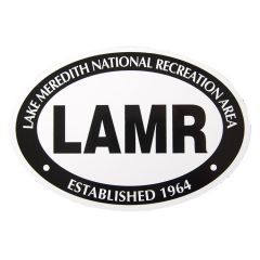 Lake Meredith National Rec. Area Sticker - Euro Oval