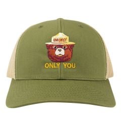 Smokey Bear Mesh Back Ball Cap