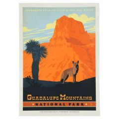 Guadalupe Mountains National Park Sticker - Graphic