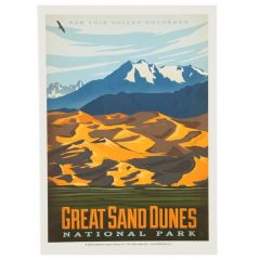 Great Sand Dunes National Park Sticker - Graphic