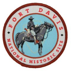 Fort Davis National Hist. Site Patch - Round Logo