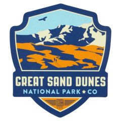 Great Sand Dunes National Park Sticker - Badge Emblem