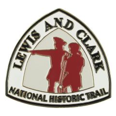 Lewis & Clark National Hist. Trail Marker Magnet - Metal