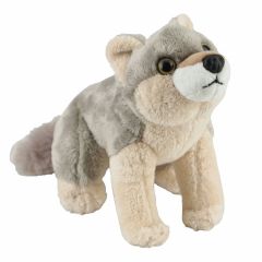 Wolf Mini Plush Toy w/ Sound