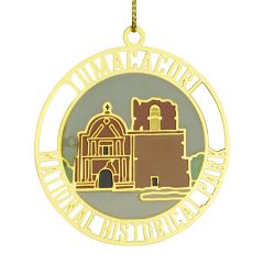 Tumacacori National Hist. Park Enamel Ornament