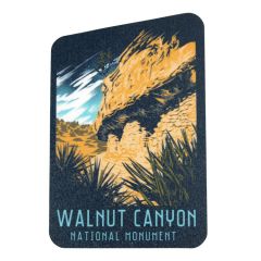 Walnut Canyon National Monument Sticker - Milestone