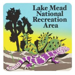 Lake Mead National Rec. Area Sticker - Gecko