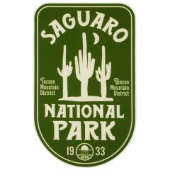 Saguaro National Park Geek Sticker