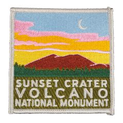 Sunset Crater Volcano National Monument Patch - Sunset