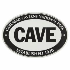 Carlsbad Caverns National Park Sticker - Mini Oval