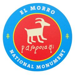 El Morro National Monument Sticker - Round Logo