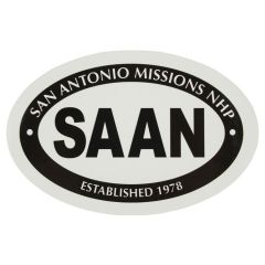 San Antonio Missions National Hist. Park Sticker - Euro Oval