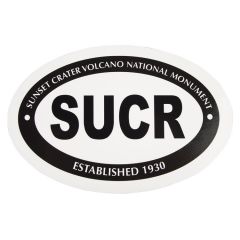 Sunset Crater Volcano National Monument Sticker - Euro Oval