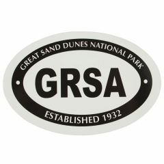 Great Sand Dunes National Park Sticker - Mini Oval