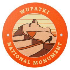 Wupatki National Monument Sticker - Round Logo