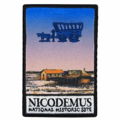 Nicodemus National Hist. Site Patch - Logo