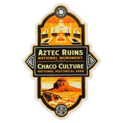 Aztec Ruins - Chaco Culture Sticker