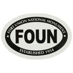 Fort Union National Monument Sticker - Euro Oval