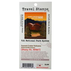 Sunset Crater Volcano National Monument Travel Stamp