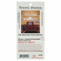 Brown v. Board of Education National Hist. Site Travel Stamp