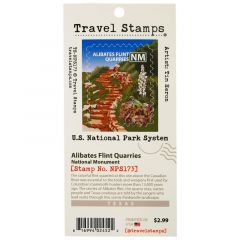 Alibates Flint Quarries National Monument Travel Stamp