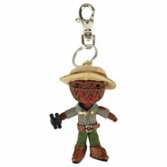 String Doll Keychain - Brown Parker Boy