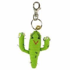 String Doll Keychain - Blossom Saguaro