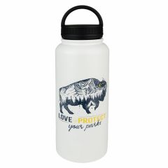 Love + Protect Your Parks© 32 Oz Insulated Water Bottle