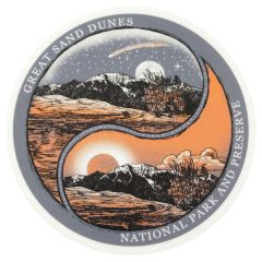 Great Sand Dunes National Park Sticker - Day/Night