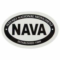 Navajo National Monument Sticker - Euro Oval