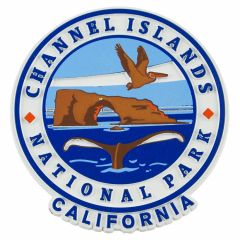 Channel Islands National Park Magnet - Round Logo