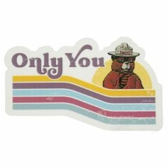 Smokey Bear Sticker - Retro Only You